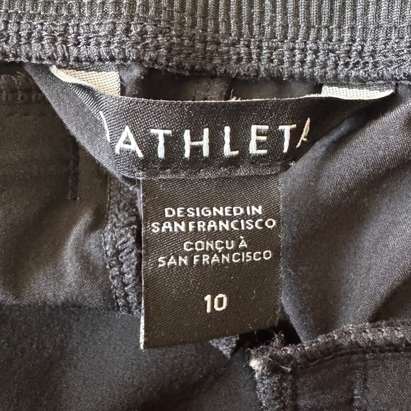 Athleta Brooklyn Mid Rise Ankle Pant, Black, Size 10 - Picture 11 of 12